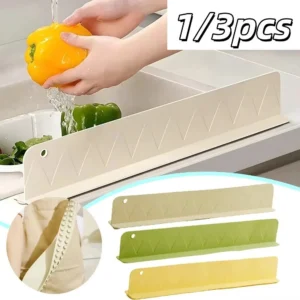 Silicone Sink Splash Guard With Suction Cup Water Baffle Kitchen Dish Accessory